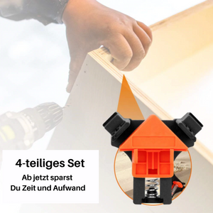 Eckspanner - Befestigt mühelos Deine Bretter und Rahmen - 4-teiliges Set (jetzt 40% Rabatt)